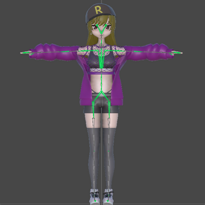 Blender / VRChat rigging